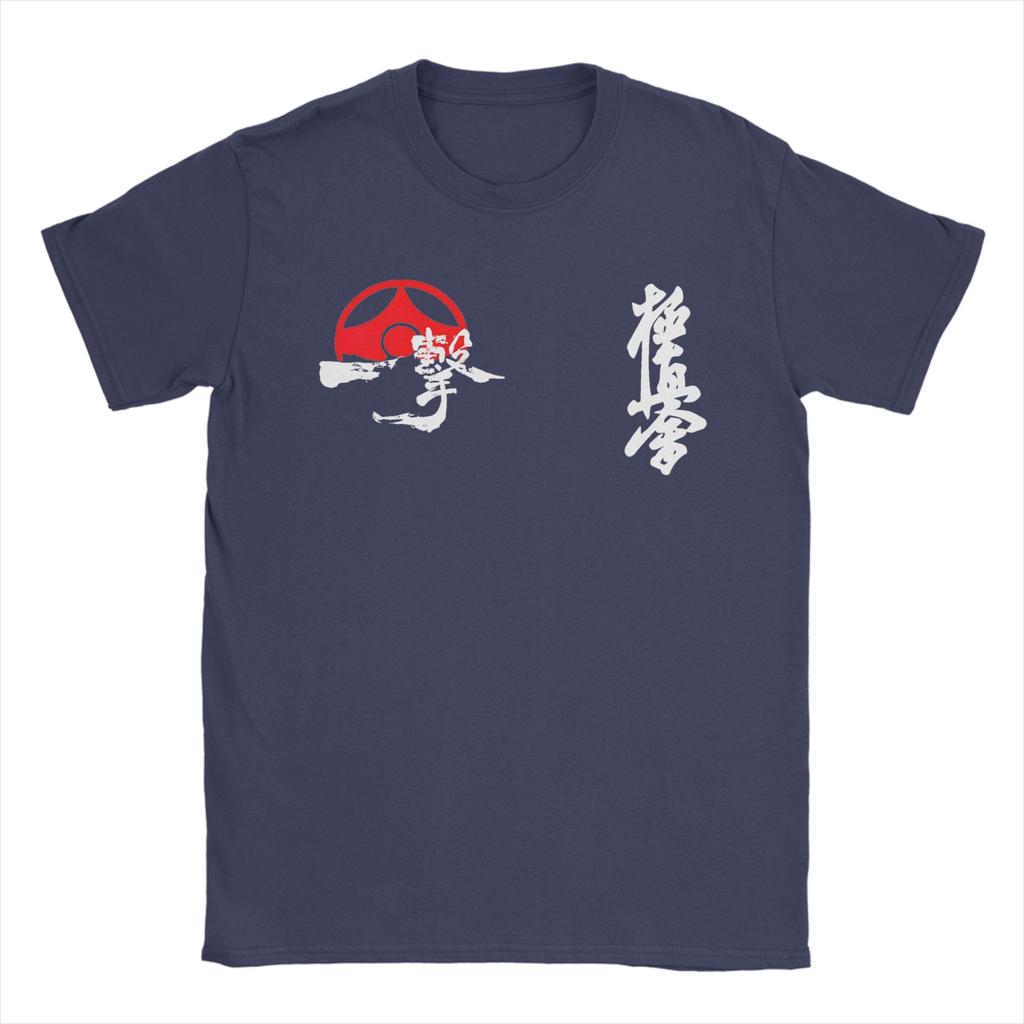 Men TShirt ichigeki kyokushin karate TShirts Fashion  Summer Tees Y2K Basic Cotton Clothing Gift