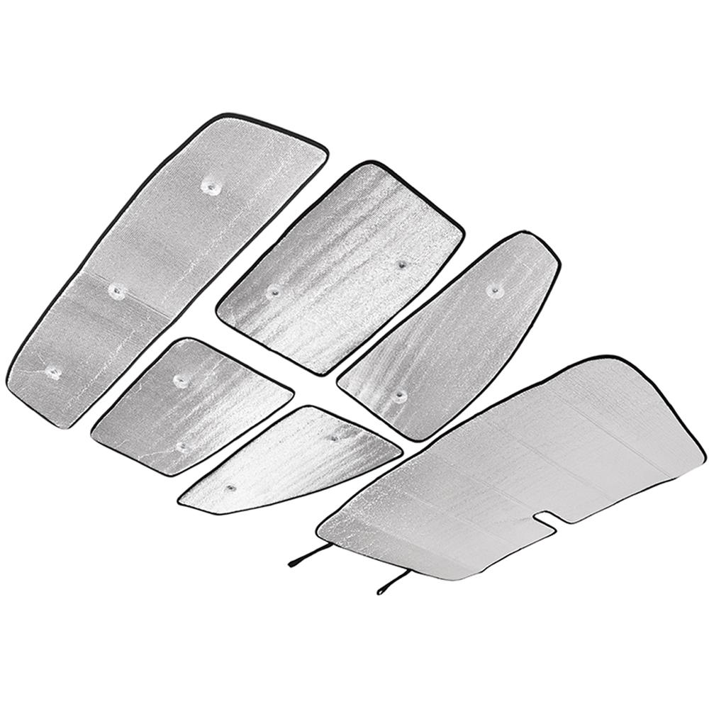 For Ford Ranger 2015-2024 Car Window Sunshade Visors Full Set UV Block Cover 6pcs