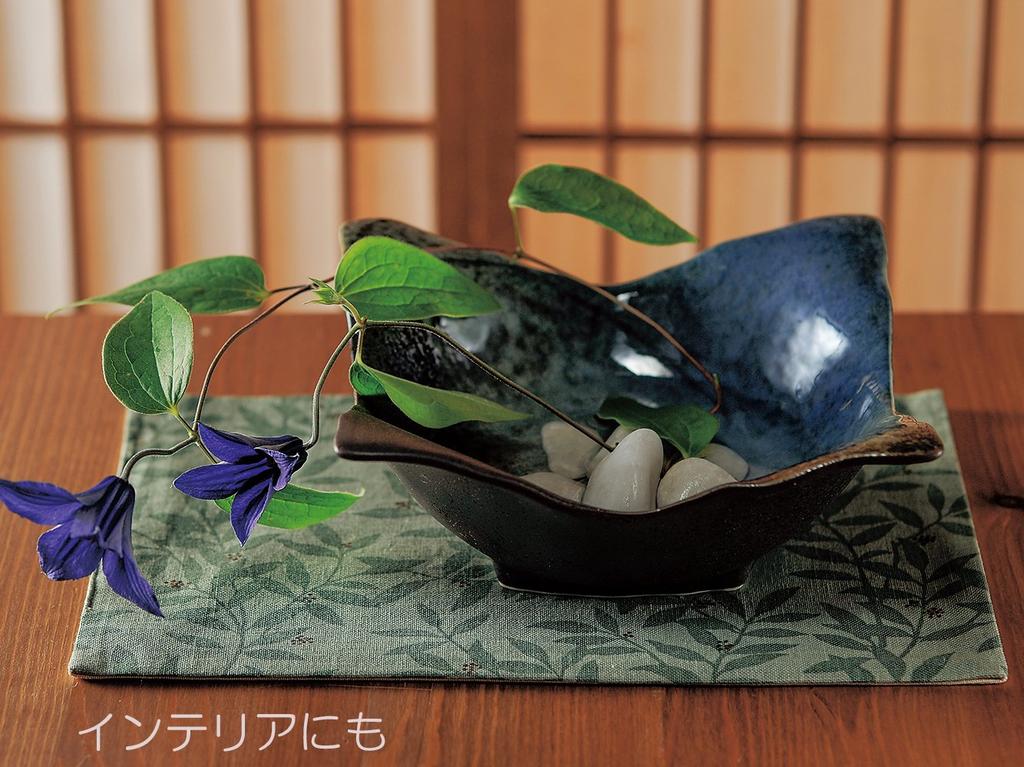 Mino Ware Tsukiakari Square Bowl K80125