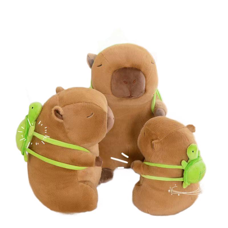Capybara Plush Backpack Doll - Cute Birthday Gift & Funny Pet Ornament