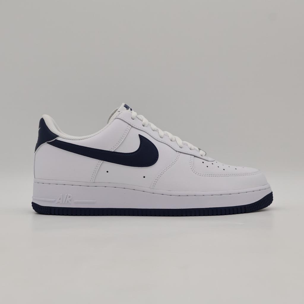 FJ4146-104 Nike Air Force 1 Low '07 White Navy (Men's)