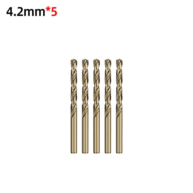 Metal Drill Cobalt Twist Drill Bit Set 1-13mm HSS M35 Stainless Steel Twist Drills The Whole Ground Metal Reamer Hole Tools