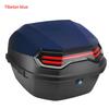 Universal Motorcycle Rear Tail Trunk Lockable Carrier Waterproof Storage Case With Mounting Hardware For Full Helmet Storage