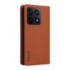 YIKATU YK-001 For Xiaomi 14T Case Stand Leather Phone Cover Strong Magnetic Closure
