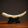 Modern Chinese-Style Faux Ivory Resin Ornaments for Living Room, Office, or Wine Cabinet Decoration
