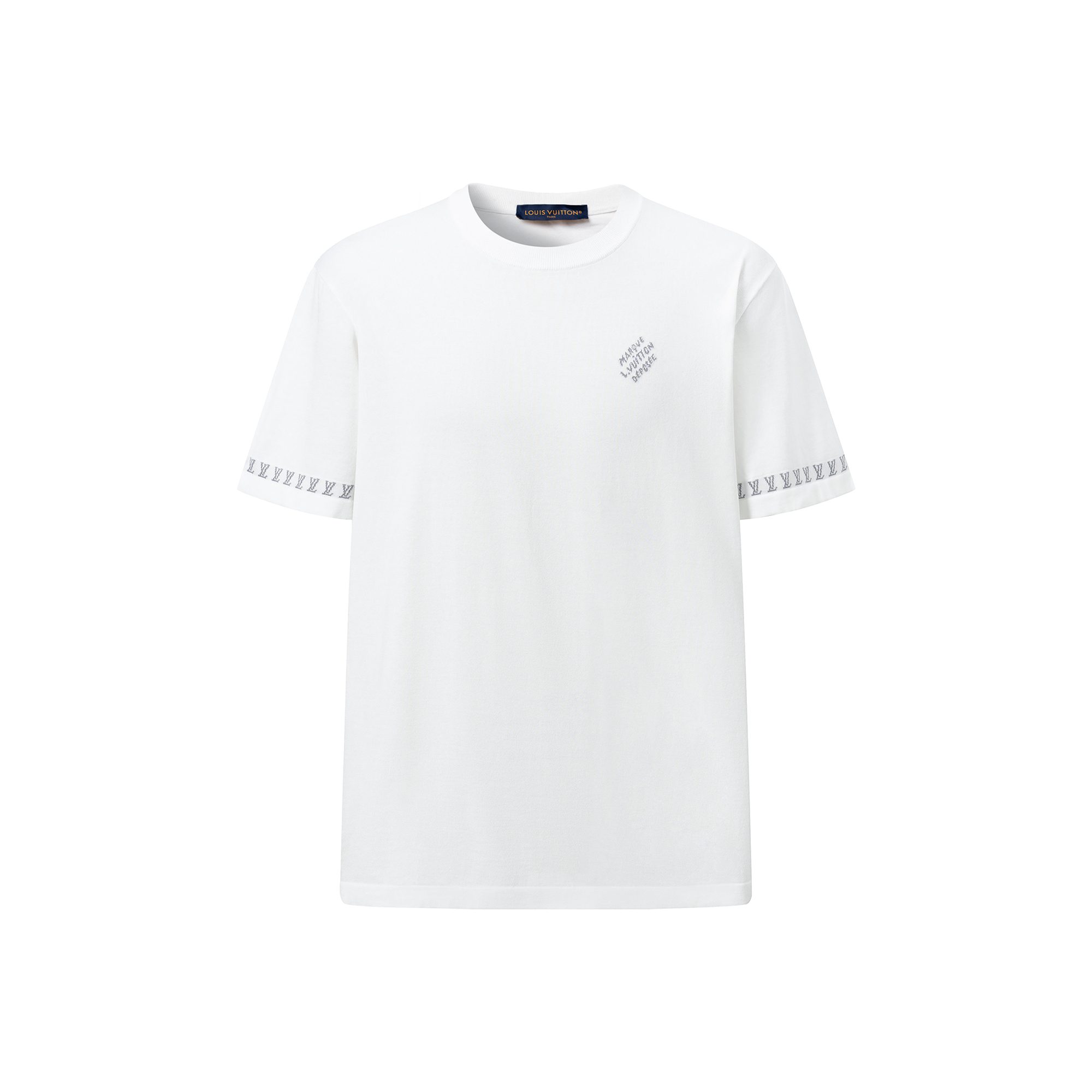 LOUIS VUITTON 1AGMIF Signature Short-Sleeved Cotton