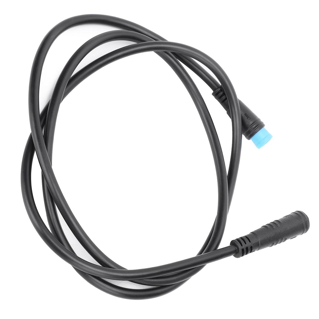 34.3in Waterproof Connector 4pin Male to 4pin Female Adapter Cable Accessory for Electric Bicycle