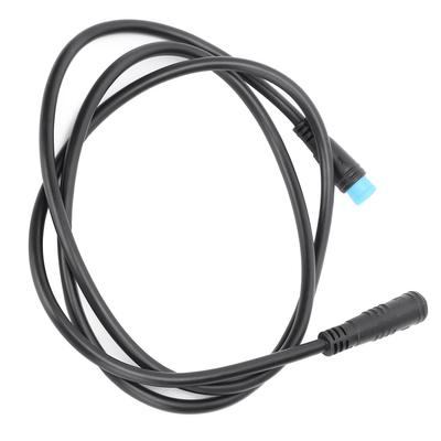 34.3in Waterproof Connector 4pin Male To 4pin Female Adapter Cable Accessory for Electric Bicycle