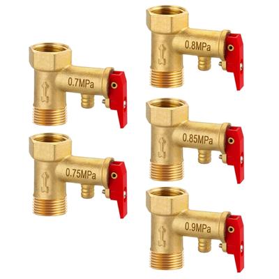 Electric Water Heater Safety Valves Adjustable Pressure Reducing Valves for Electric Water Heater Safety and Efficiency