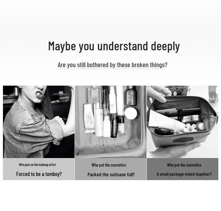 Professioneller Make-up-Artist Mehrschicht-Trolley: Koffer mit großer Kapazität für Werkzeuge, Nagelkunst und Lichttherapiegerät