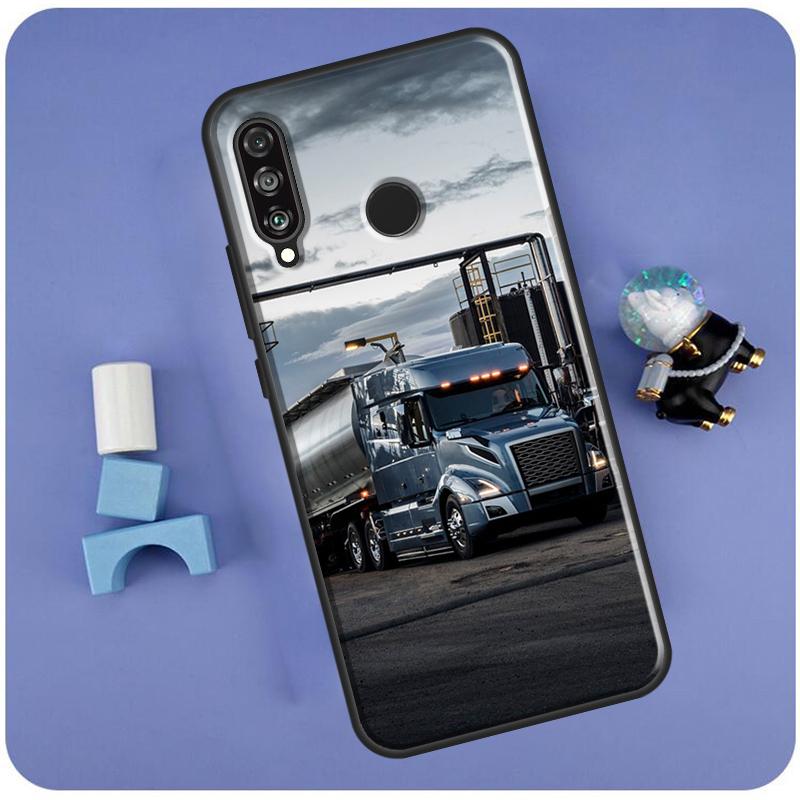 Heavy Truck Car For Huawei Nova 11 Pro 9 10 SE 7i 8i 11i 12i Y60 Y61 Y70 Y72 Y73 Y90 Y91 P30 P40 Lite Case