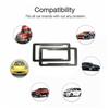 Car License Plate Frame Holder Black Car License Plate Frame Label License Plate Label Cover Universal Auto Parts