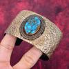 Tibetan turquoise gemstone cuff bracelet copper wire wrapped bangle adjustable bangle handmade copper jewelry gifts for mom brand new bangle