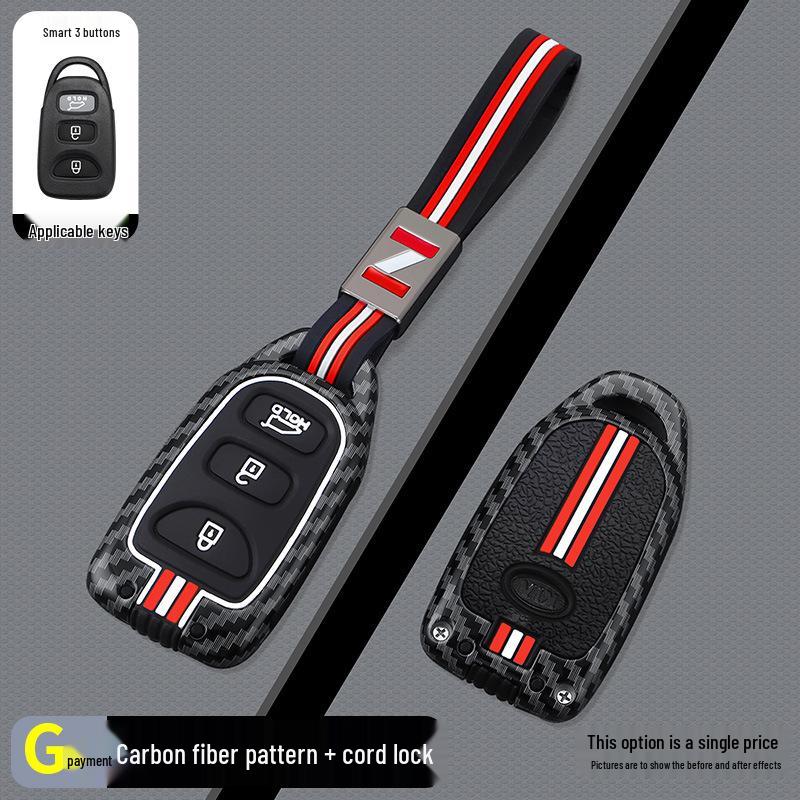 Fits Kia Forte 07/11/12, Carens, Cerato, Sportage Key Remote Metal Shell.