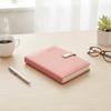 PU Leather Cover 2027 Schedule Planner Notepad A5 Wear-resistant Schedule Journal with Bookmark and Pen Loop Thick Paper