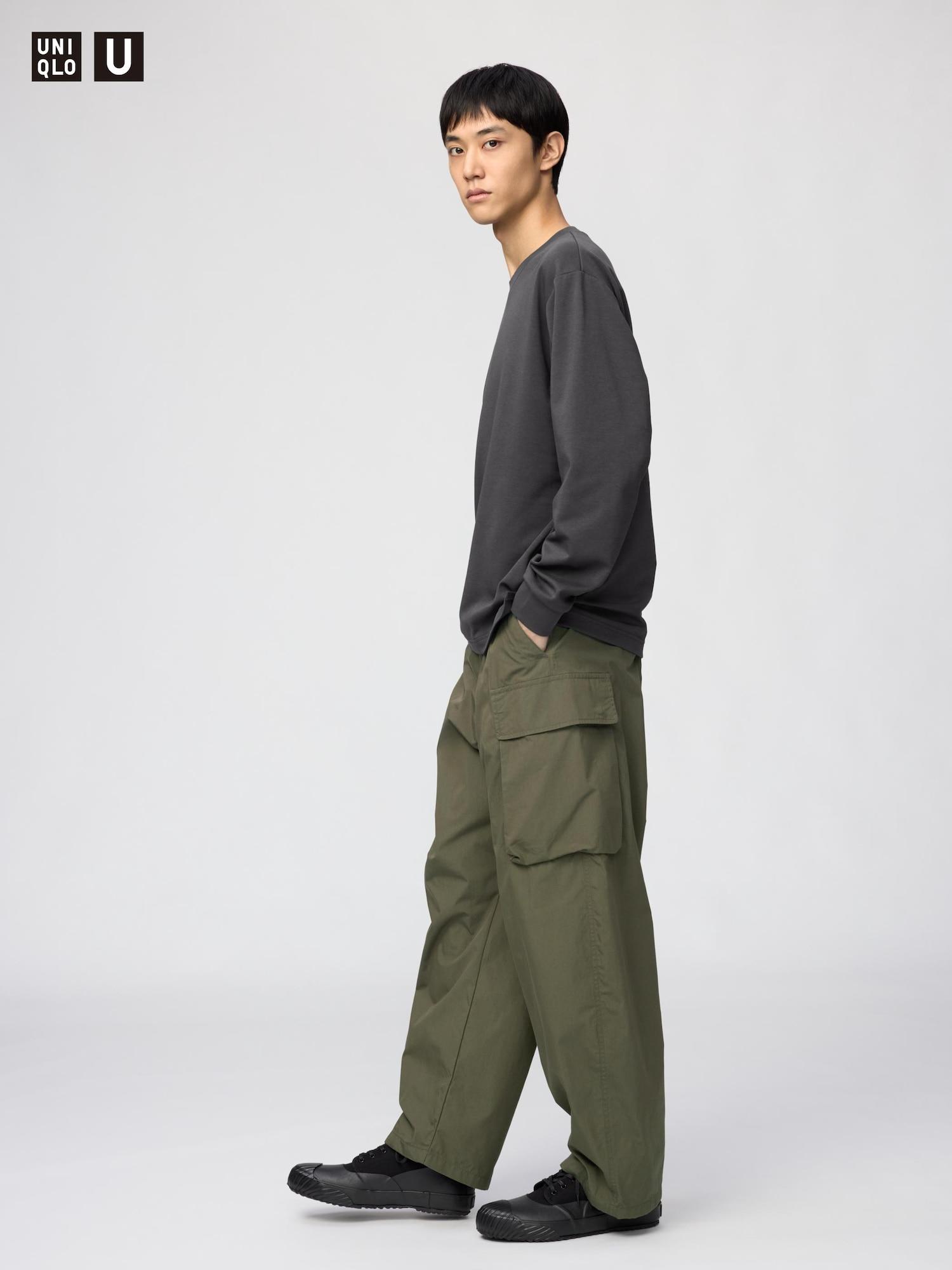 

Uniqlo Japan Wide Fit Cargo Pants 58 DARK GREEN/4XL