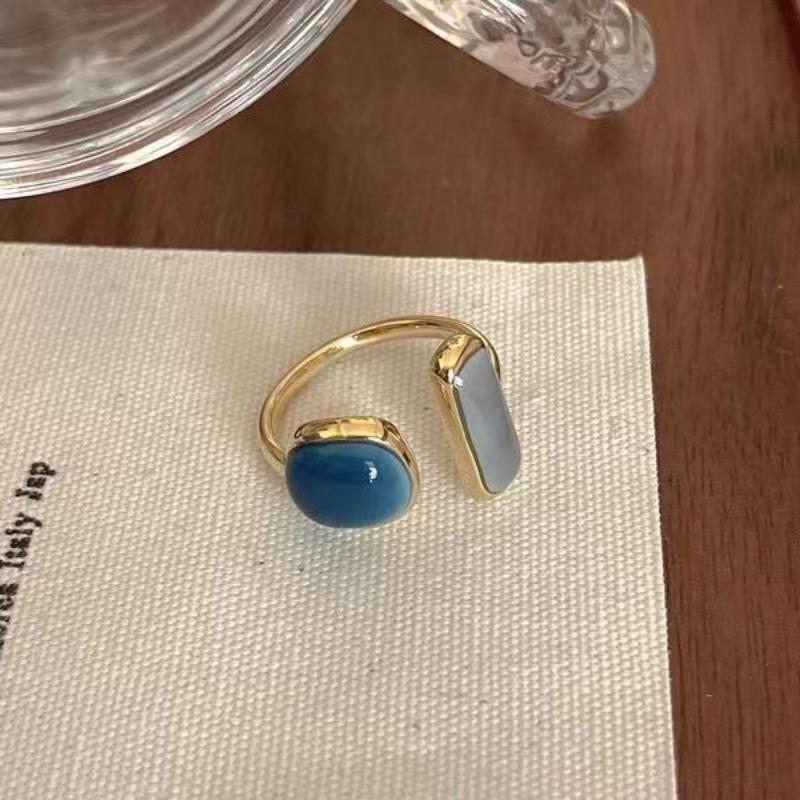 Emerald Design-inspired Ring for Women, High-end, Cool Style, Open Design, Index Finger Ring, Ring Band