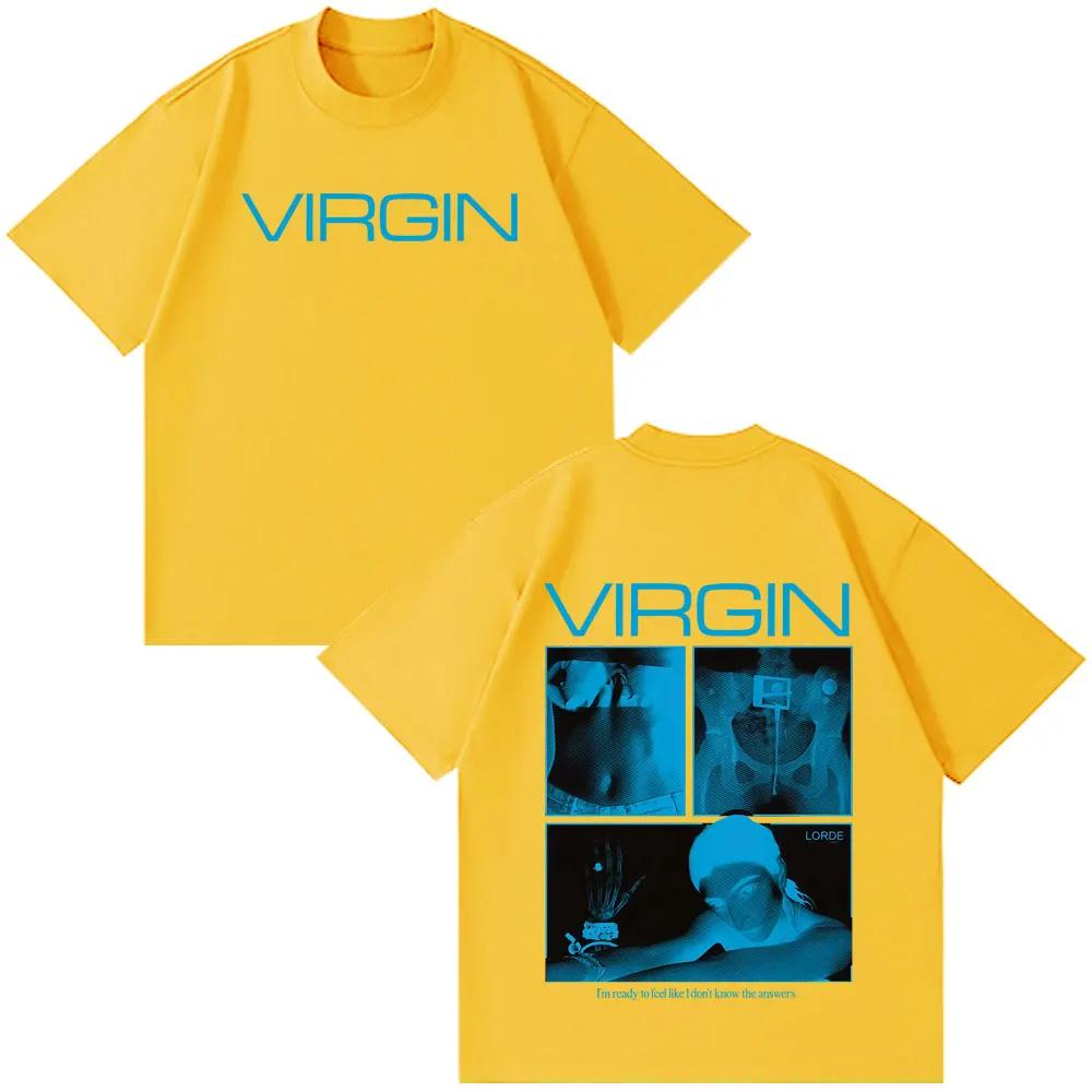 Lorde Ultrasound World Tour 2026 Merch Tshirt Unisex Women Fashion Tshirt Summer Short Sleeve Cotton Loose Casual Hiphop Tshirts