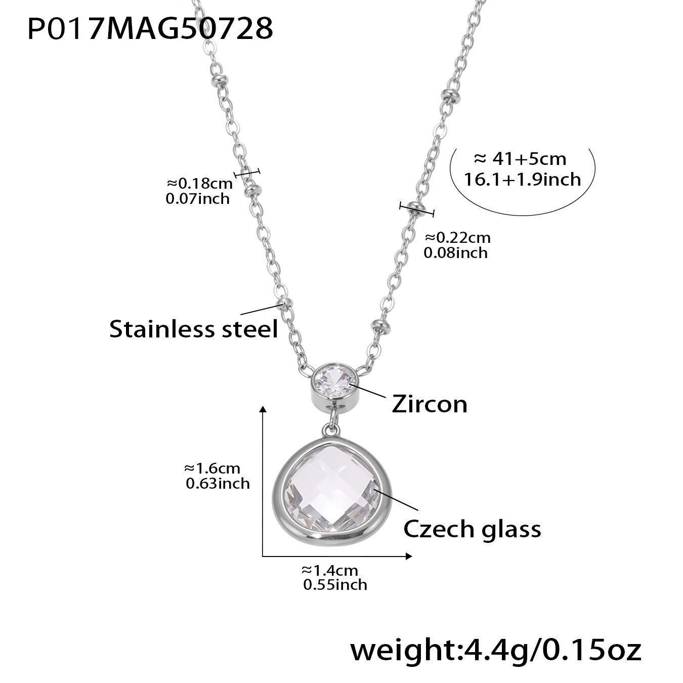 Qiong Yao 5A Zircon Butterfly Heart Flower Layered Necklace