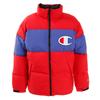 Champion Down Drawcord Big C Logo Stars and Stripes Script Logo Size L Men's Jacket, Water-Repellent, Color-Scheme, Hem, Appliqué, Patch, Embroidery,
