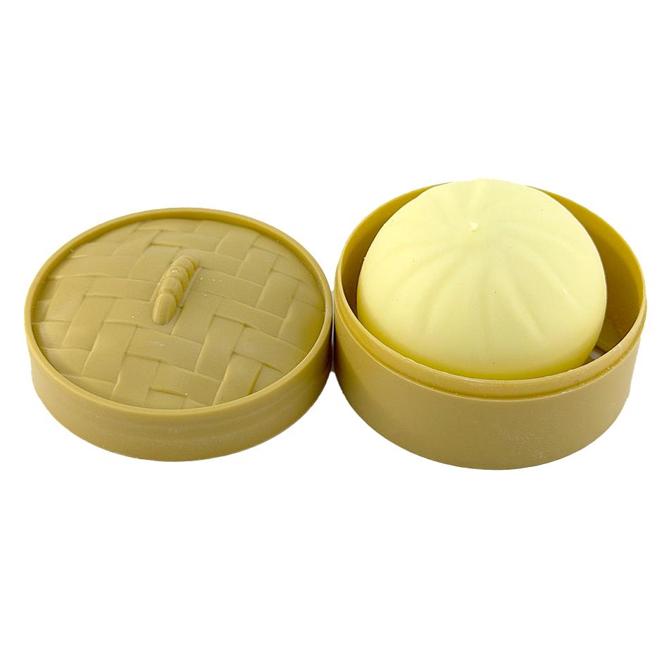 Kawaii Squeeze Toys Dumpling Mystery Box: Random Color Cute Expression Squishy Toy, Maltose Texture Slow Rising Stress Ball Gift