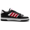 Adidas TURNAROUND LOW Anti-Slip Wear-Resistant Low-Top Basketball Shoes Unisex Black White Sneakers IF4417