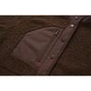 Button Down Fleece Jacket Women's Winter Warm Coat Casual Outwear Jacket Pockets Streetwear Outwear