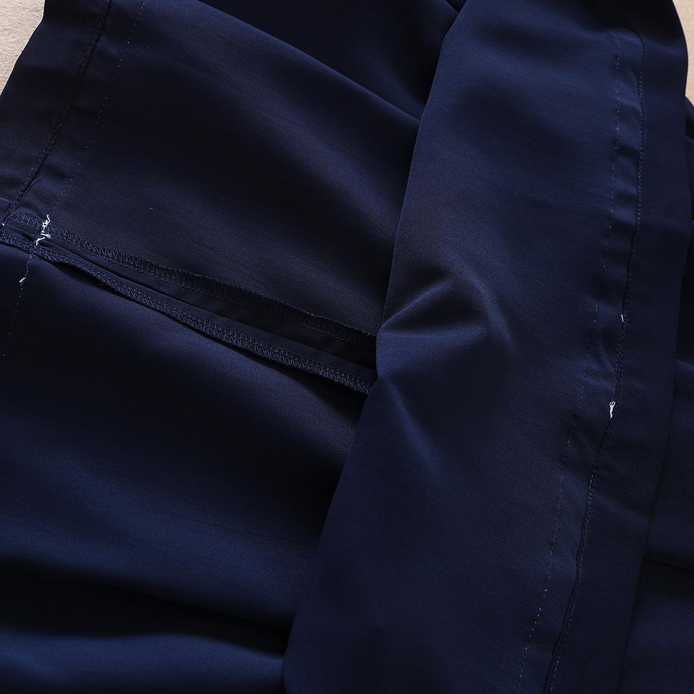 Girls' Short-Sleeved Summer Dress for 5-12 Years Preppy College Style Striped Collar Dresses Back To School Clothes