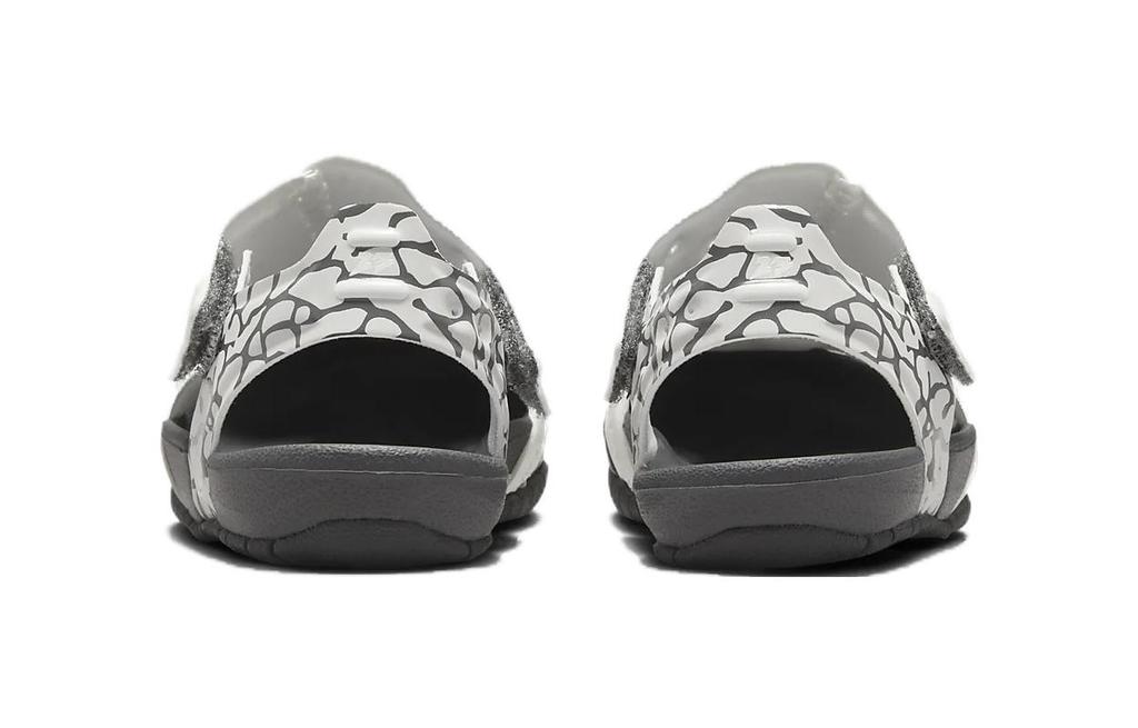 Jordan Flare TD Slip Resistant, Abrasion Resistant, Breathable Children's Sandals White Black Infant And Toddler CI7850-100
