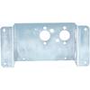 1Pack Air Diesel Parking Heater Base Mounting Bracket Floor Plate Forfor T5 Eberspacher Airtronic D2 Car Truck Diesel Heater-Sliver