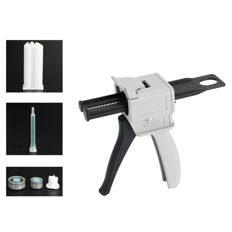 

Ручной дозатор клея на 50 мл, инструменты для смешивания и дозирования оттисков, аппликатор клея, ручной 02:01