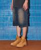 1993STUDIO Double Knee Carpenter Washed Denim Bermuda Pants_Blue