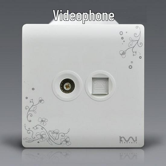 Decorative Wall Socket & Switch Module - Five-Hole Household Power Panel