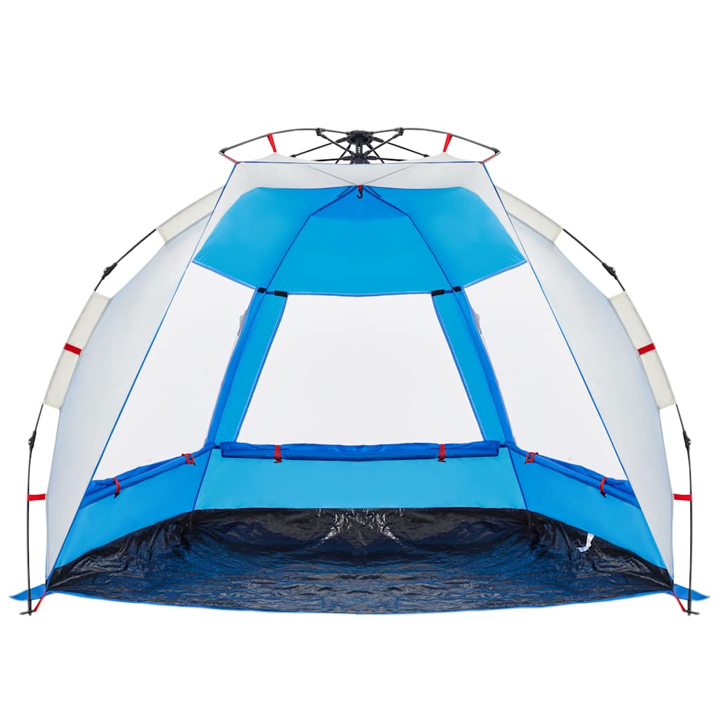 Vidaxl Beach Tent, 2-Person, Blue, Waterproof