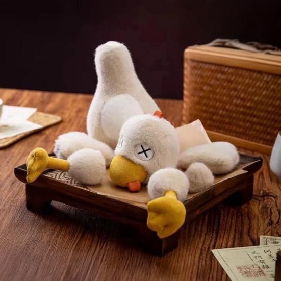 Magnetic Detachable Duck Plush Toy 8.66 Inch Soft Plush DIY Magnetic Split Duck for Kids Adults Creative Stress Relief Gift for Birthday Holiday