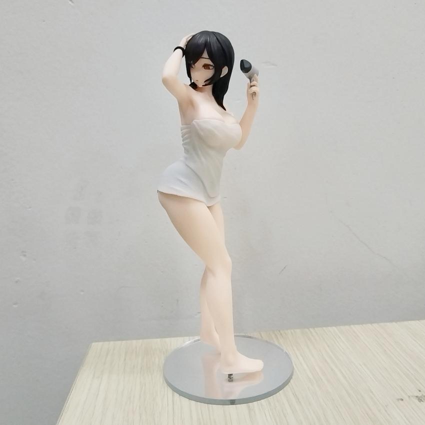 

23CM Bfull FOTS JAPAN Hair Blower JK Ver Girl Hard PVC figure toy Game Statue Adult Collection Anime Action Model Doll Gift