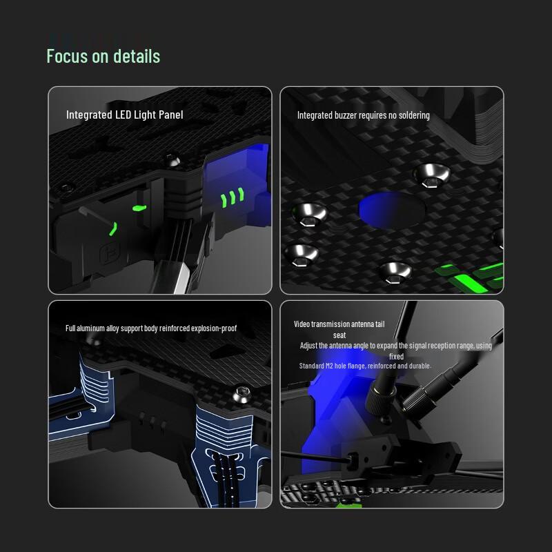 IFLIGHT Nazgul Evoque F5 V3 5-inch FPV Racing Drone Power Kit (CN version)