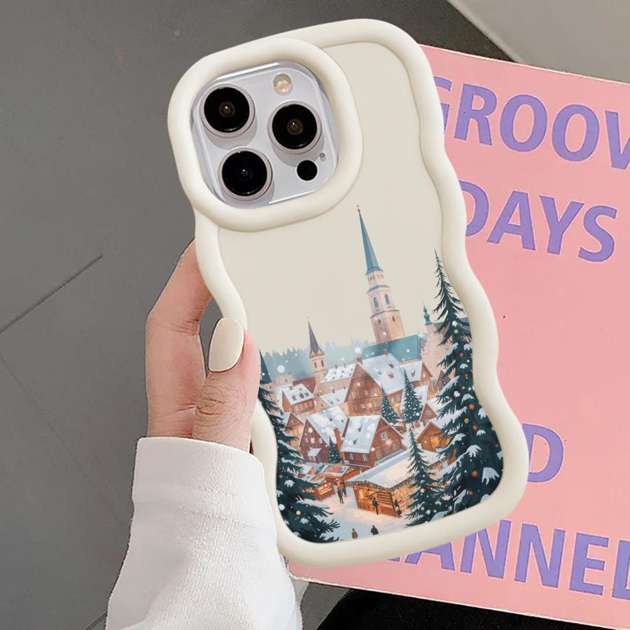 Case for iPhone 16 Pro Max 8 12 14 15 Plus 11 XR 13 17 Air Soft Phone Cover Christmas Santa Claus