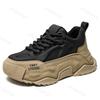 Fashion Autumn Men's Casual Sports Shoes 2025 Comfortable Non Slip Internal Height Outdoor Sneakers Fashion Platform Zapatos Para Hombre