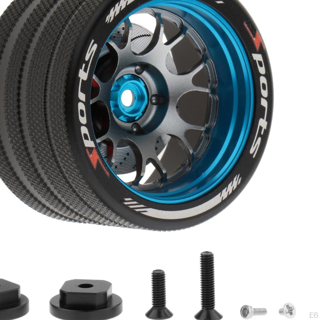 High Performance Metal Steering Wheel Upgrade for MT4 M17 RC Model Car
