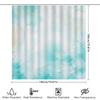 Modern Geometric Shower Curtain With Gold Squares Design Waterproof Fabric Bathroom Decor For Home Use In Multiple Sizes Customi