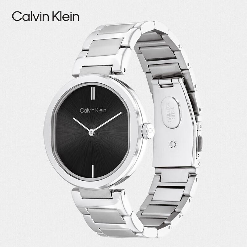 Calvin Klein CK Elegante Retro Quarz Damenuhr