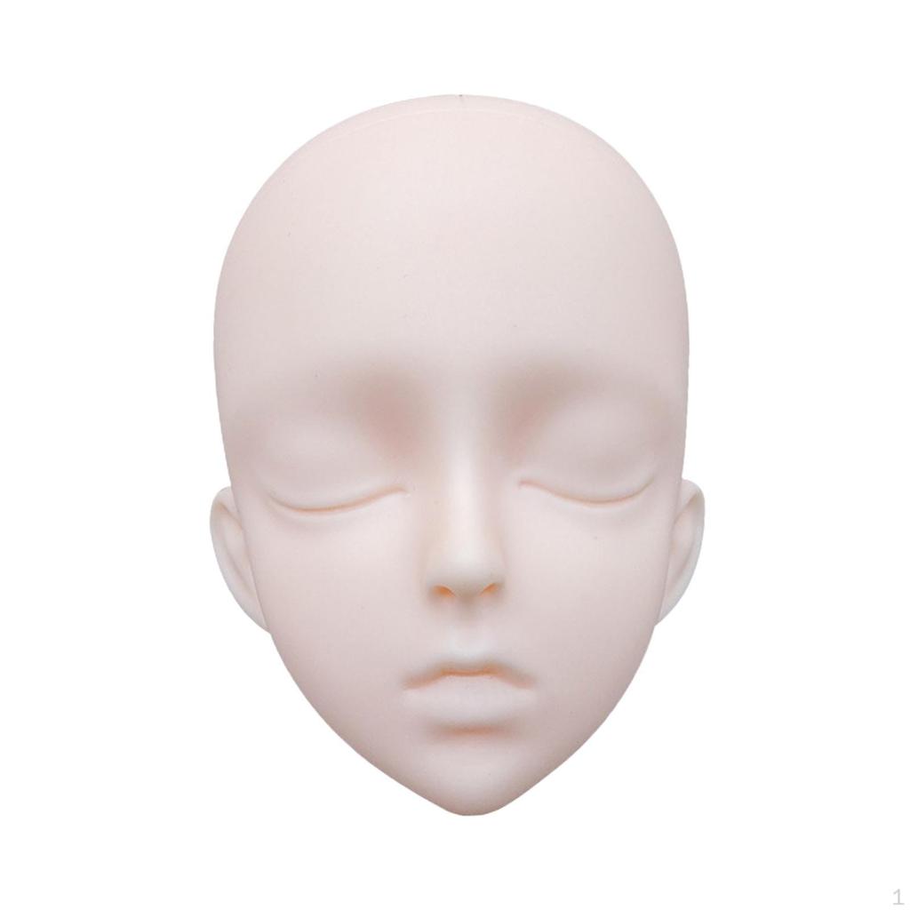 1/3 BJD Doll Head DIY Toy Dolls Enthusiast Accessory Display for 24 inch Height 3D Bald Collection