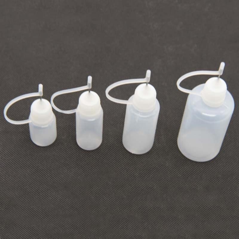 12pcs Leak proof Dropper Bottles Squeeze Bottles With Stainless Steel Tips For Skincare Reusable