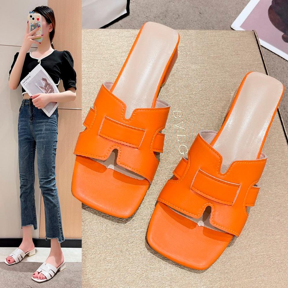 Sommer Hausschuhe Frauen Flache Luxus Outdoor Strand Flip-Flops Weibliche Sandalen Trend Marke Design Slides Schuhe Frau Große Größe 43