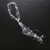 Multi-Layer Bridal Pearl Headband Handmade Pearl Tassel Headpiece Beaded Tassel Wreath  Bridesmaid