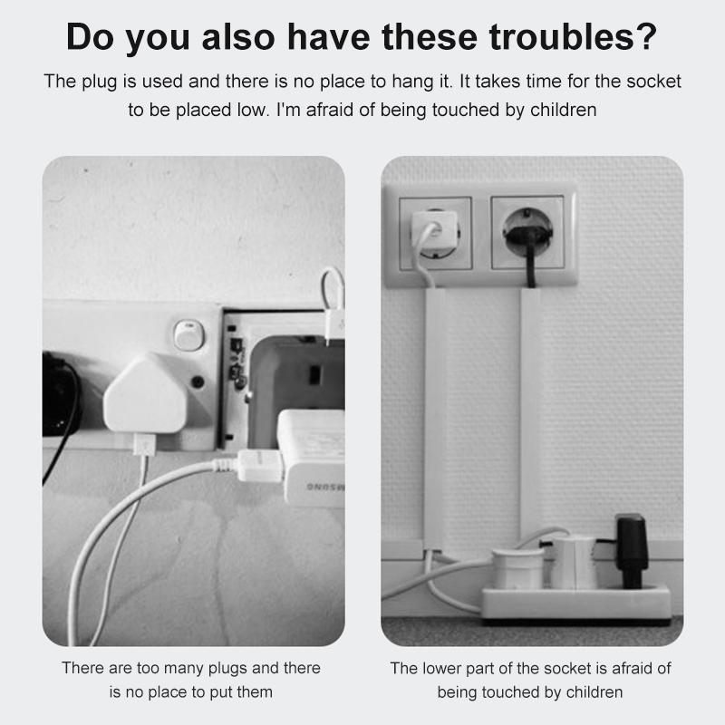 1~10PCS Power Kid Socket Covers Abs Tight Firm Fall Off Well-organized Storage Plugs Household Accessories Power Socket Holes