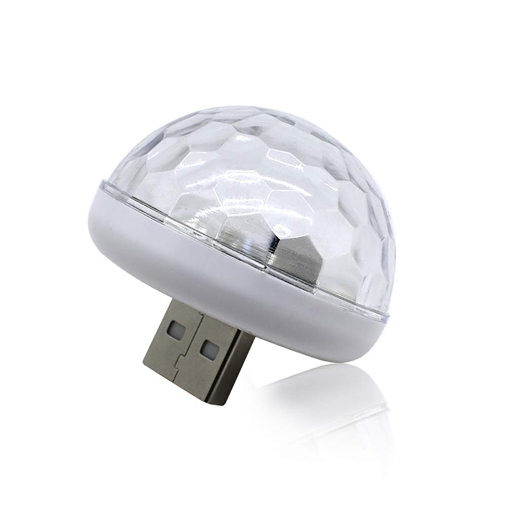 

Carrfan Car Interior Atmosphere Neon Light Colorful LED USB RGB Decoration Music Lamp