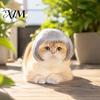 Small Pet Party Accessory Bob Wig, Funny Cat Wig with Adjustable Elastic Band, Soft Breathable Strap Headpiece Mesh, Cute Cosplay for Dogs And