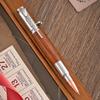 Multifunctional Tactical Pen Bullet Shaped Bolt Action Metal Rifle Clip Gun Ballpoint Pen with Black Ink